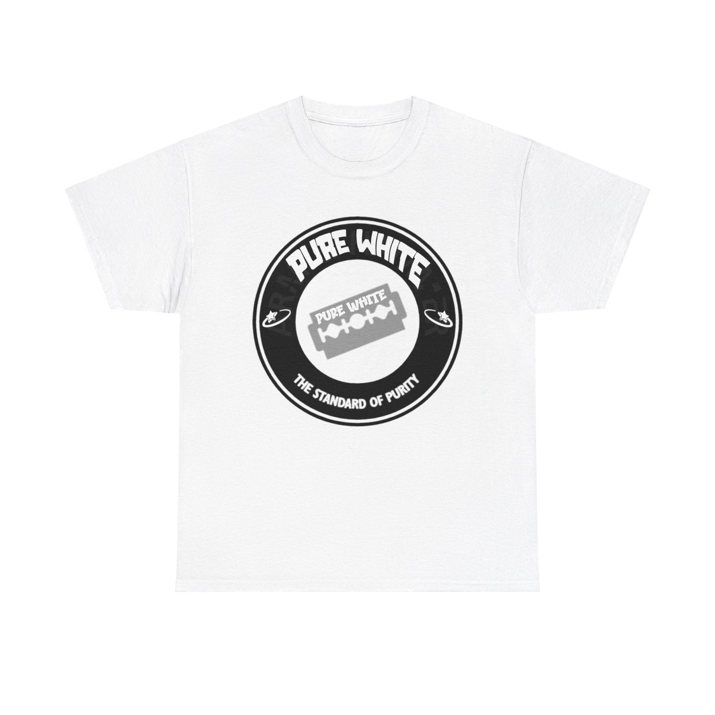 Pure White Street Legend Collection Unisex Heavy Cotton Tee