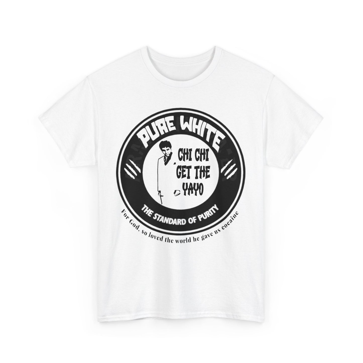 Pure White Street Legend Collection Cotton Tee
