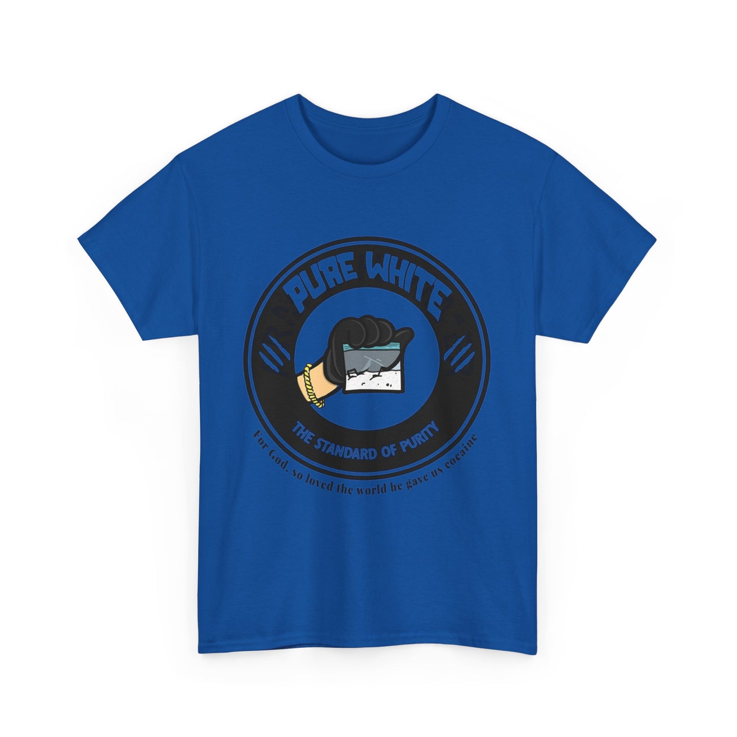 Pure White Street Legend Collection Unisex Heavy Cotton Tee