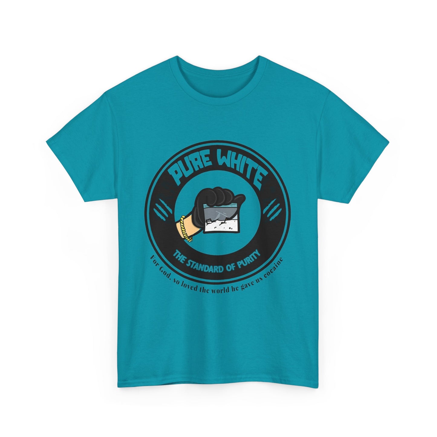 Pure White Street Legend Collection Unisex Heavy Cotton Tee