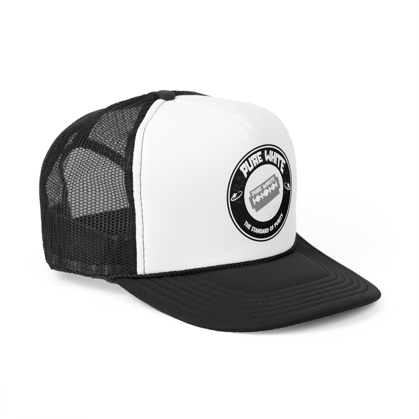 Pure White Trucker Caps