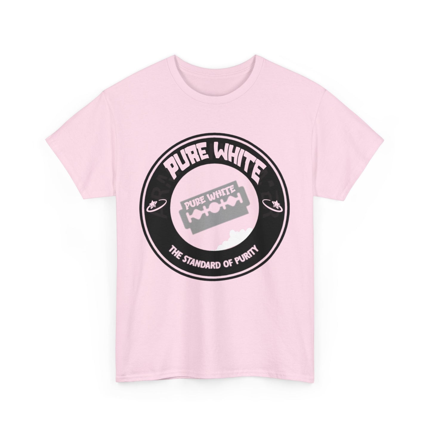 Pure White Street Legend Collection Unisex Heavy Cotton Tee