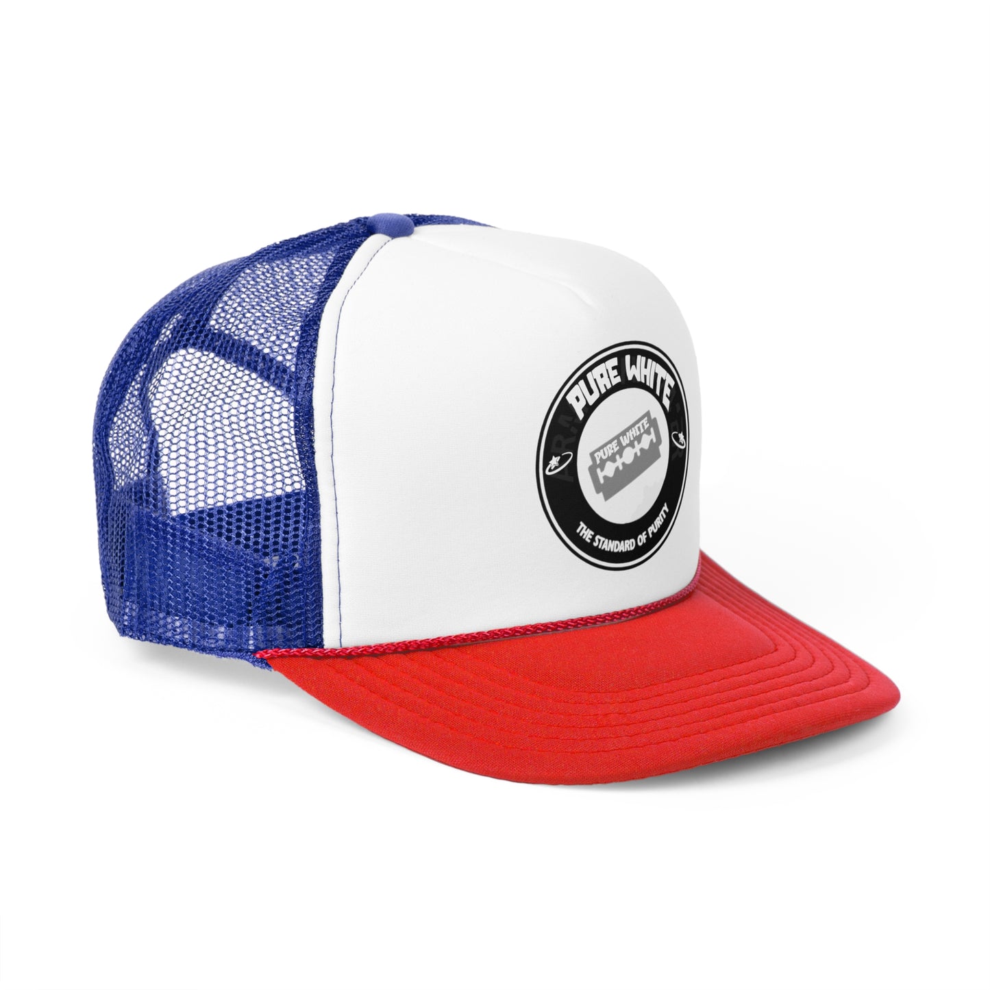 Pure White Trucker Caps