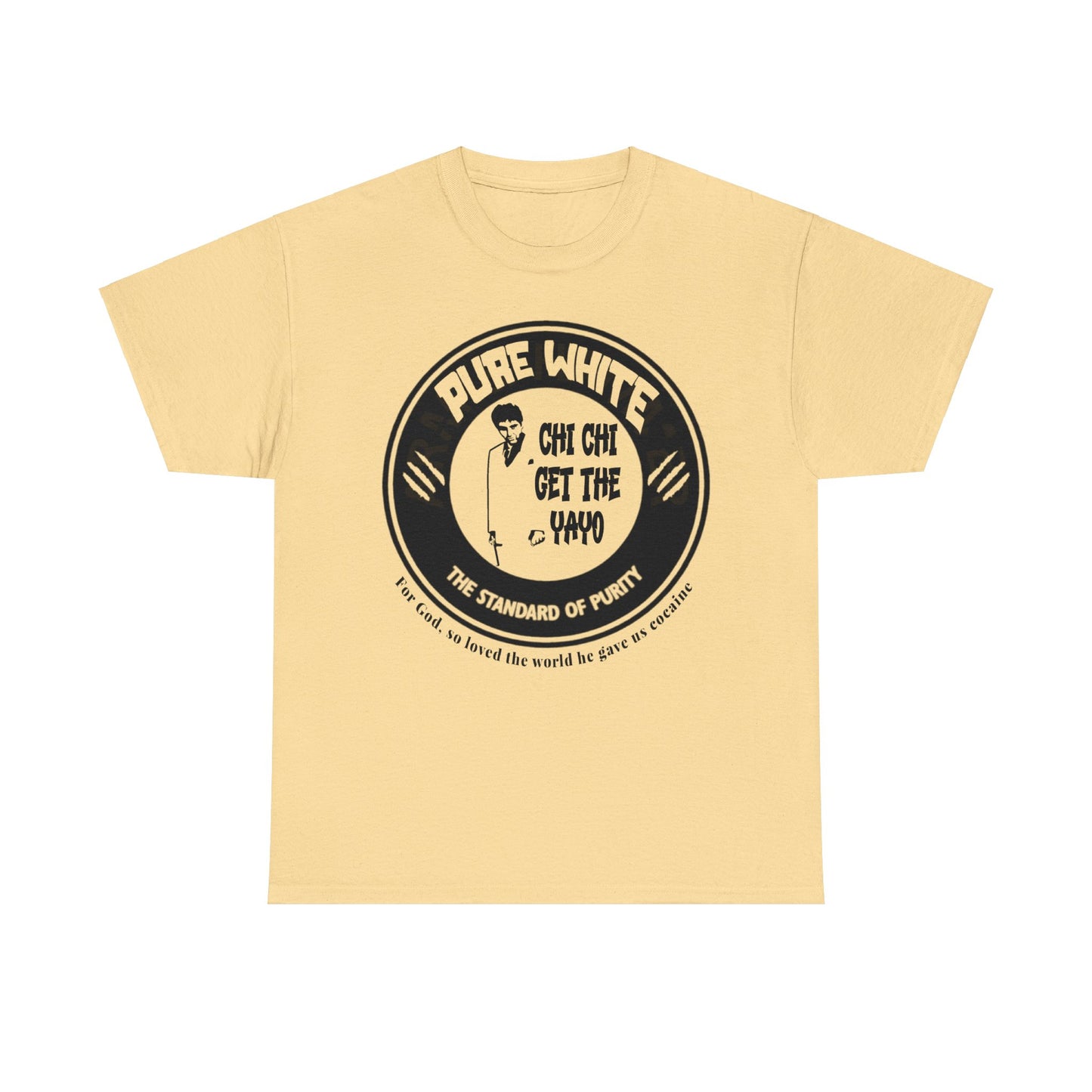 Pure White Street Legend Collection Cotton Tee