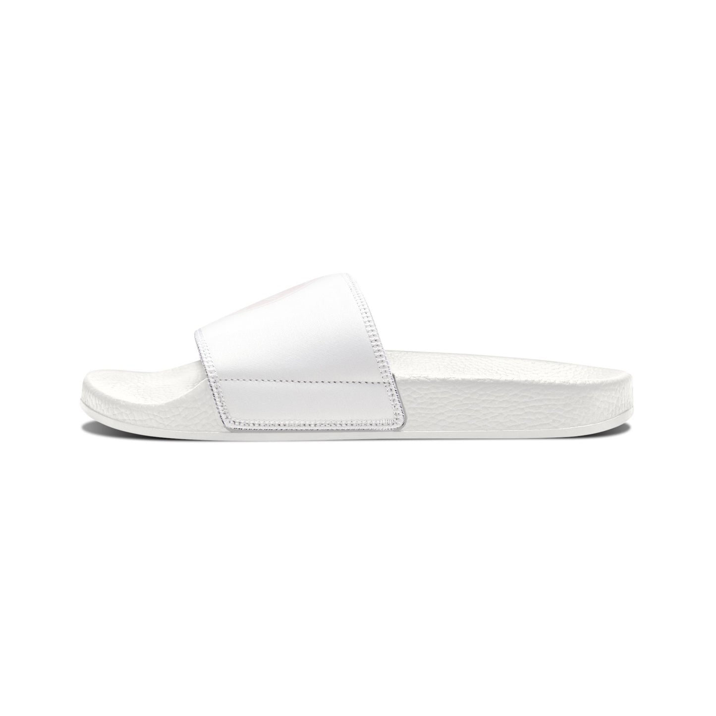 Pure White Men's Removable-Strap Sandals