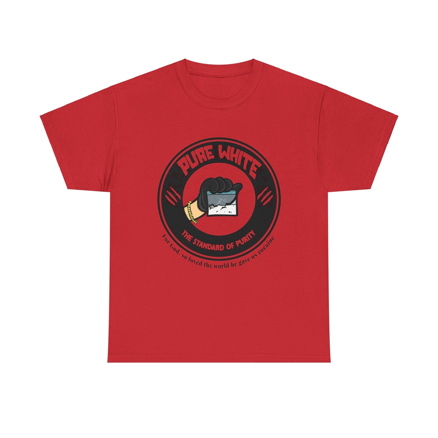Pure White Street Legend Collection Unisex Heavy Cotton Tee
