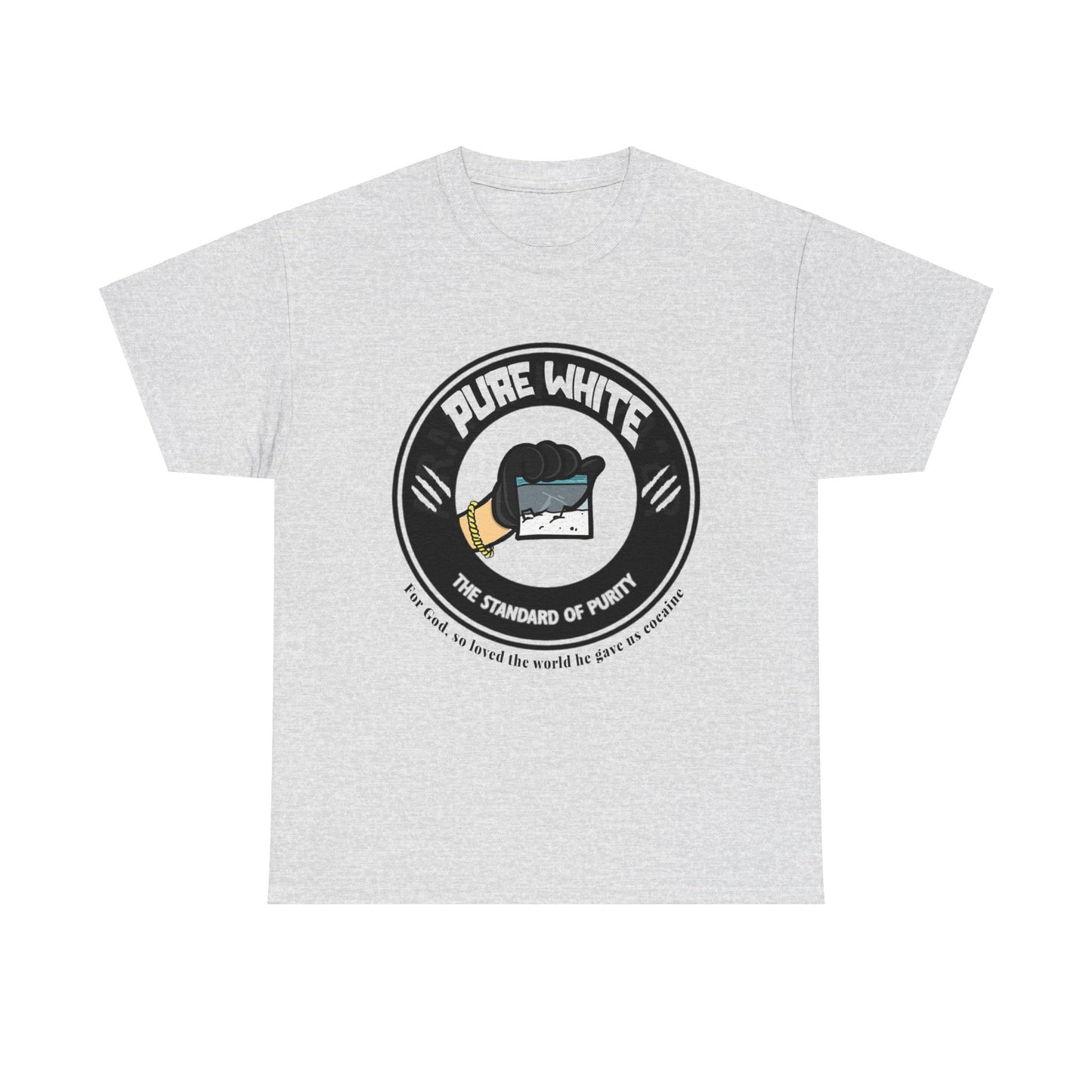 Pure White Street Legend Collection Unisex Heavy Cotton Tee