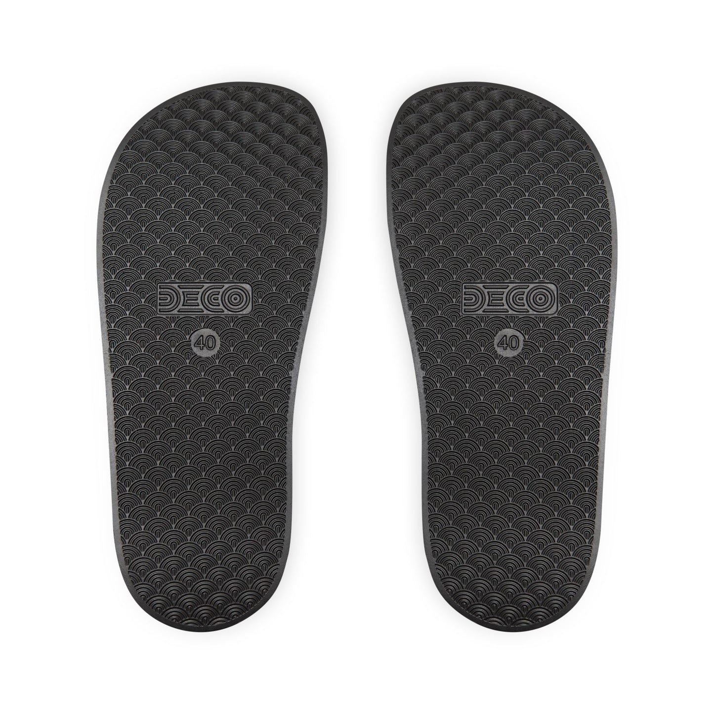 Pure White Men's Removable-Strap Sandals