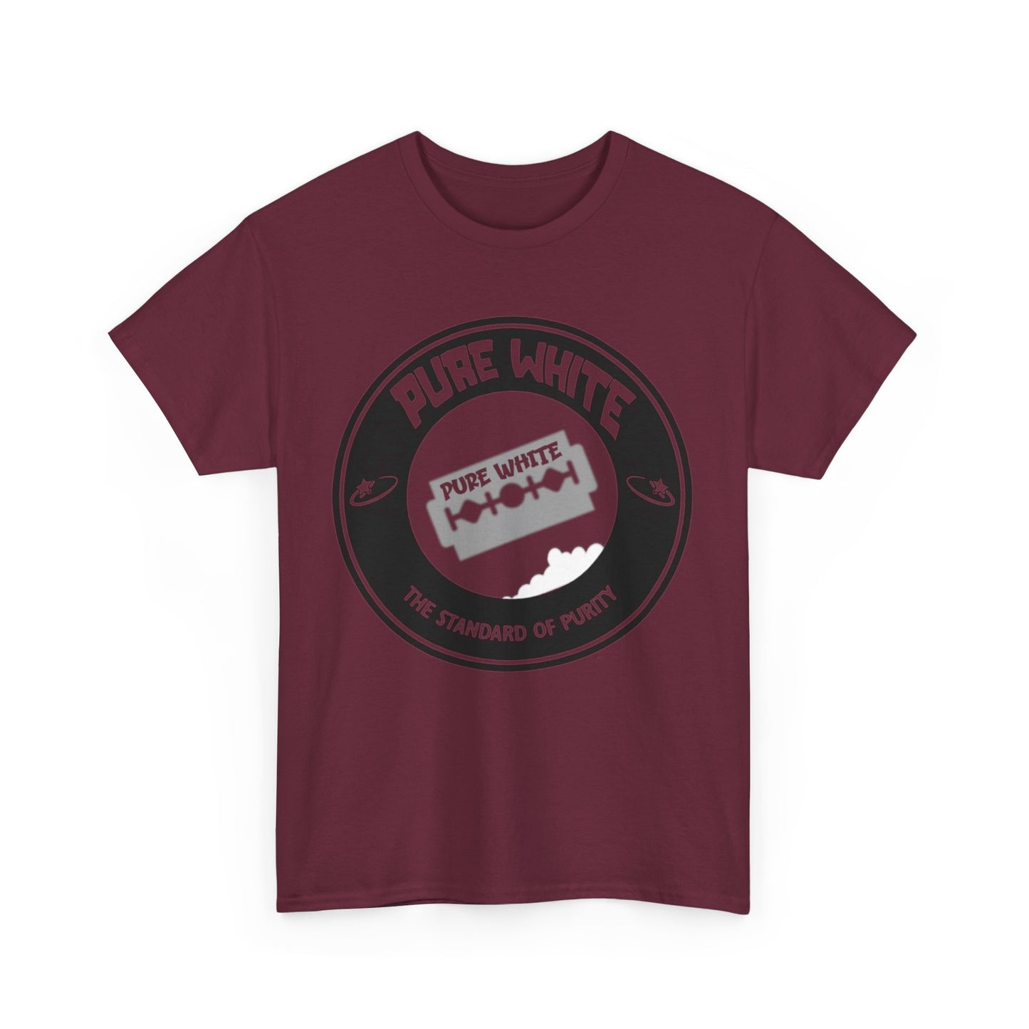 Pure White Street Legend Collection Unisex Heavy Cotton Tee