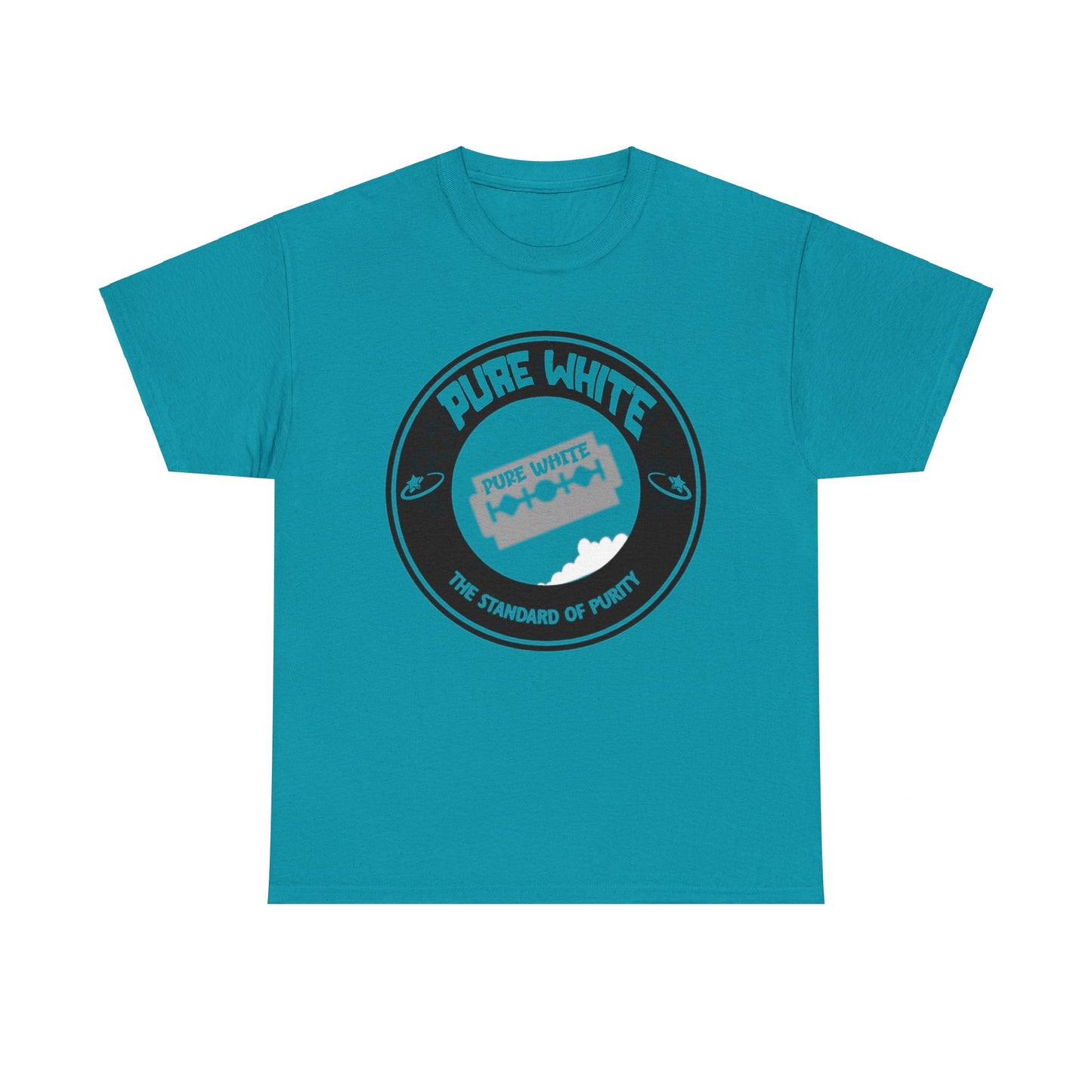 Pure White Street Legend Collection Unisex Heavy Cotton Tee
