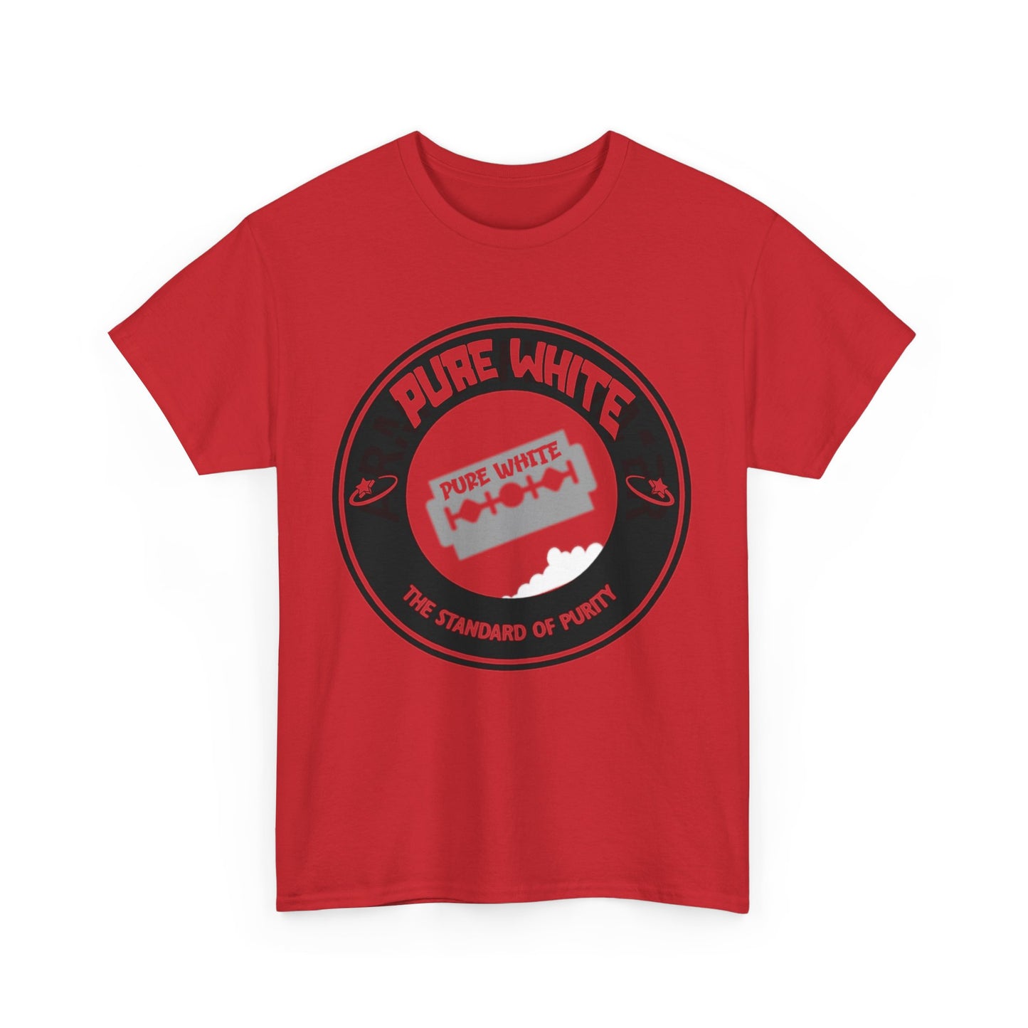 Pure White Street Legend Collection Unisex Heavy Cotton Tee