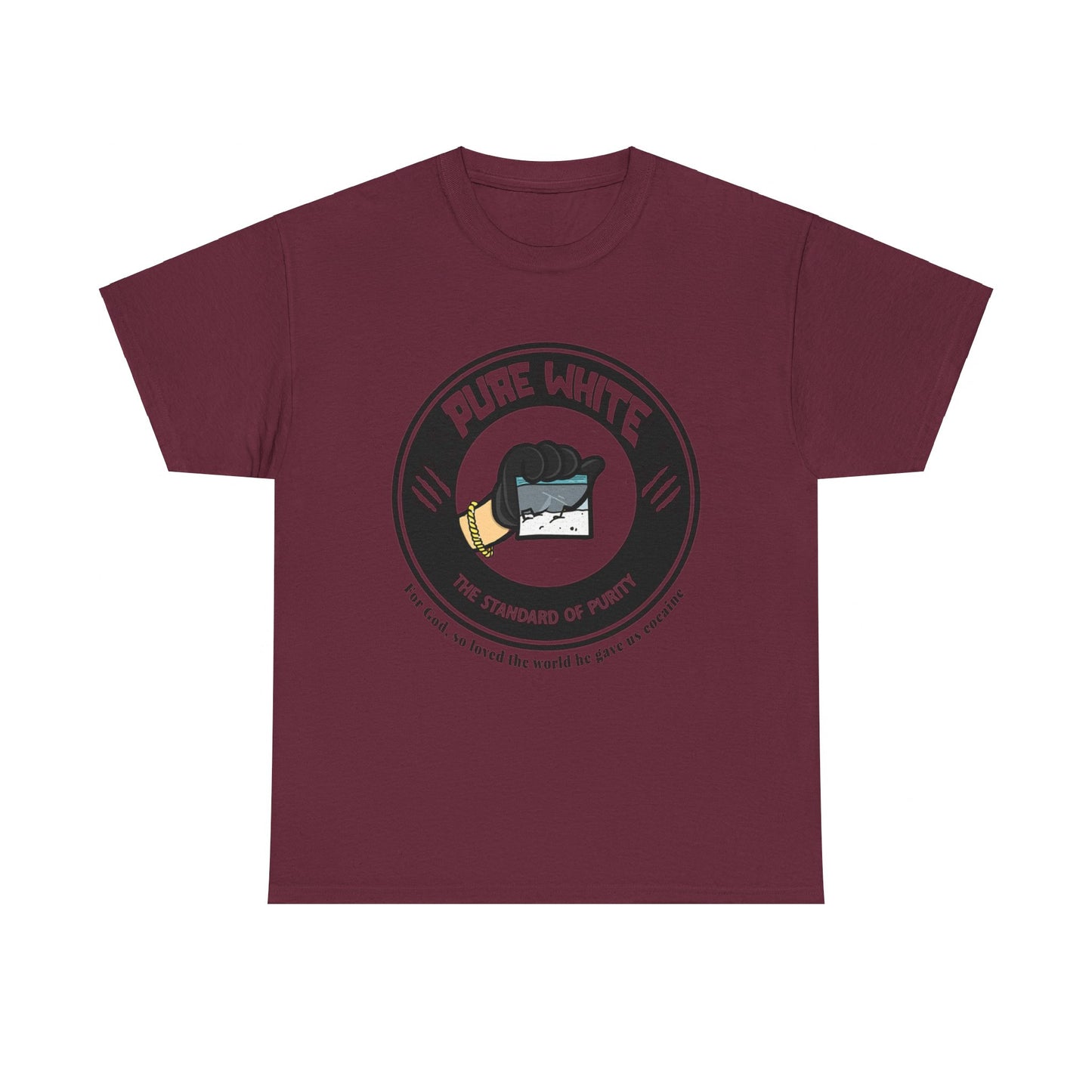 Pure White Street Legend Collection Unisex Heavy Cotton Tee
