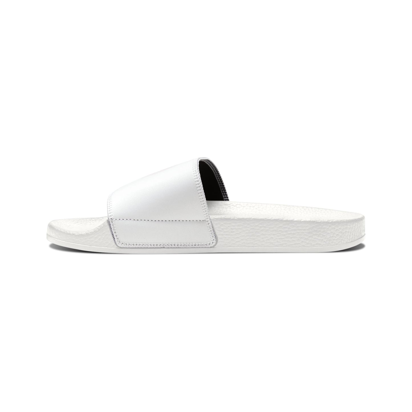 Pure White Men's Removable-Strap Sandals