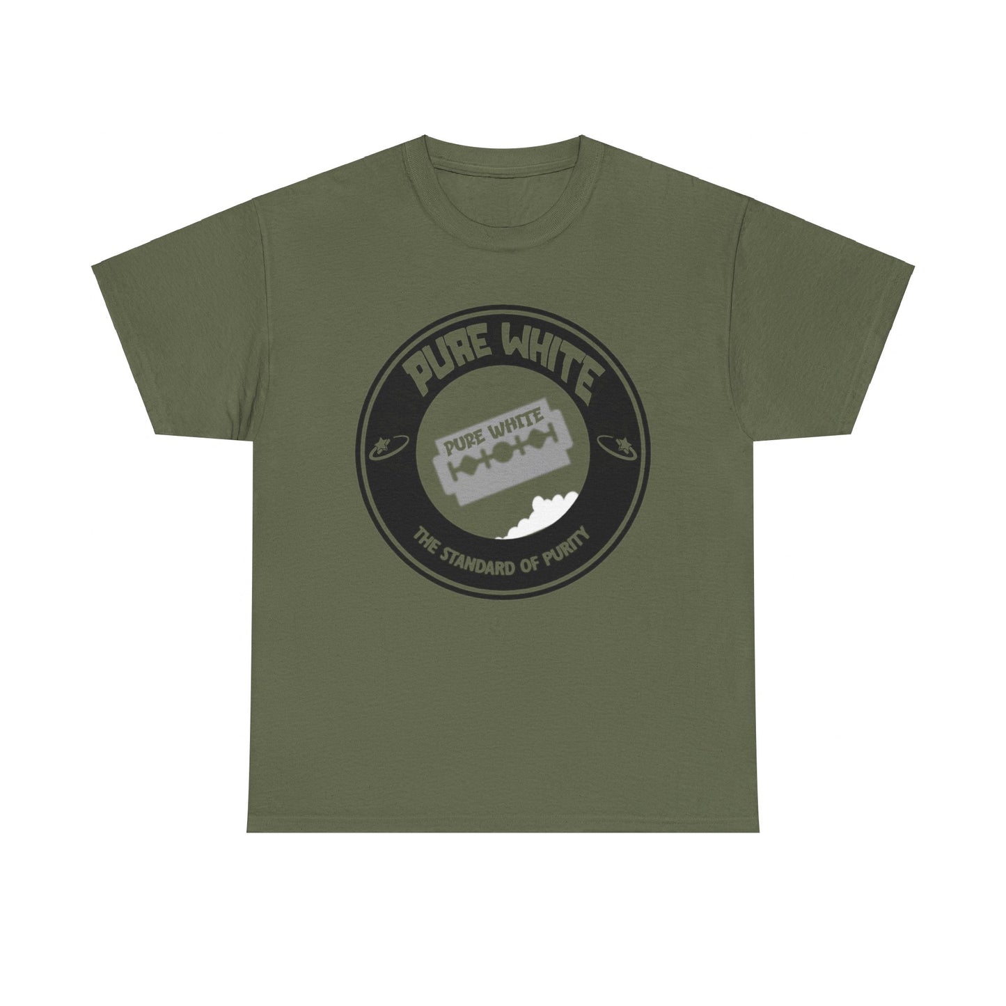 Pure White Street Legend Collection Unisex Heavy Cotton Tee