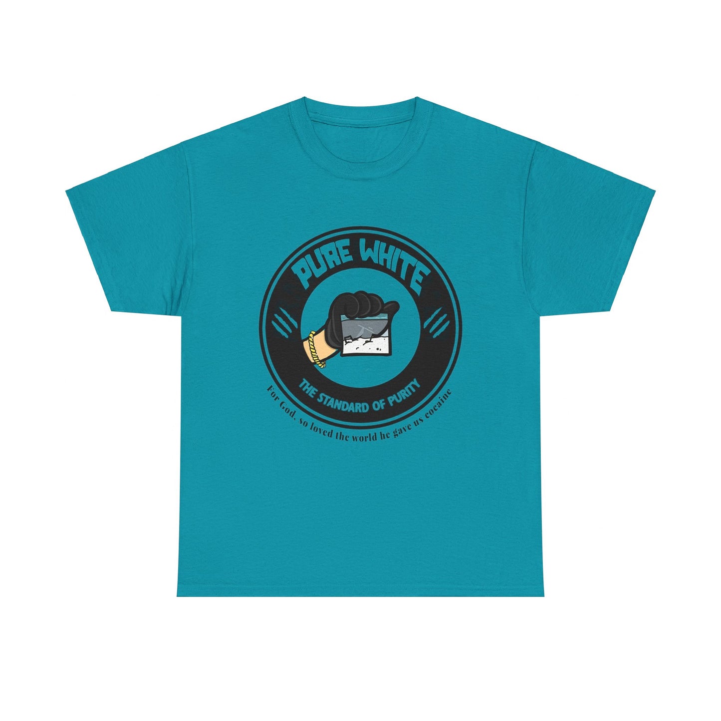 Pure White Street Legend Collection Unisex Heavy Cotton Tee