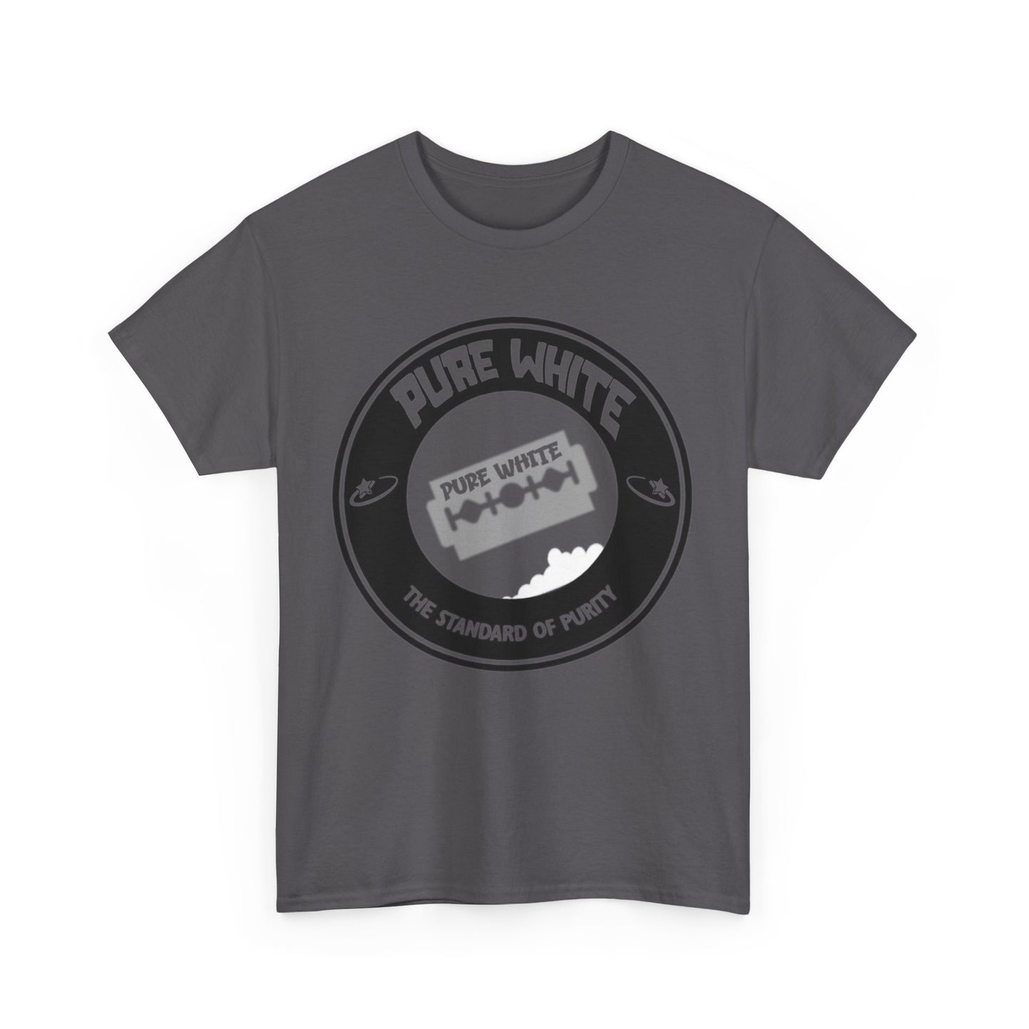 Pure White Street Legend Collection Unisex Heavy Cotton Tee