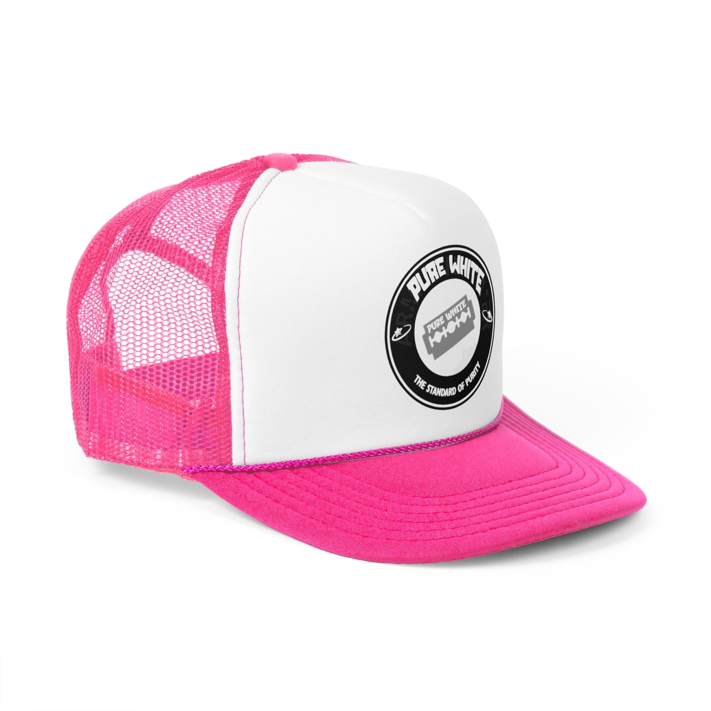 Pure White Trucker Caps
