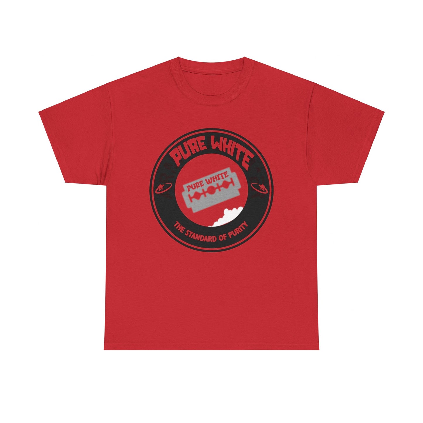 Pure White Street Legend Collection Unisex Heavy Cotton Tee