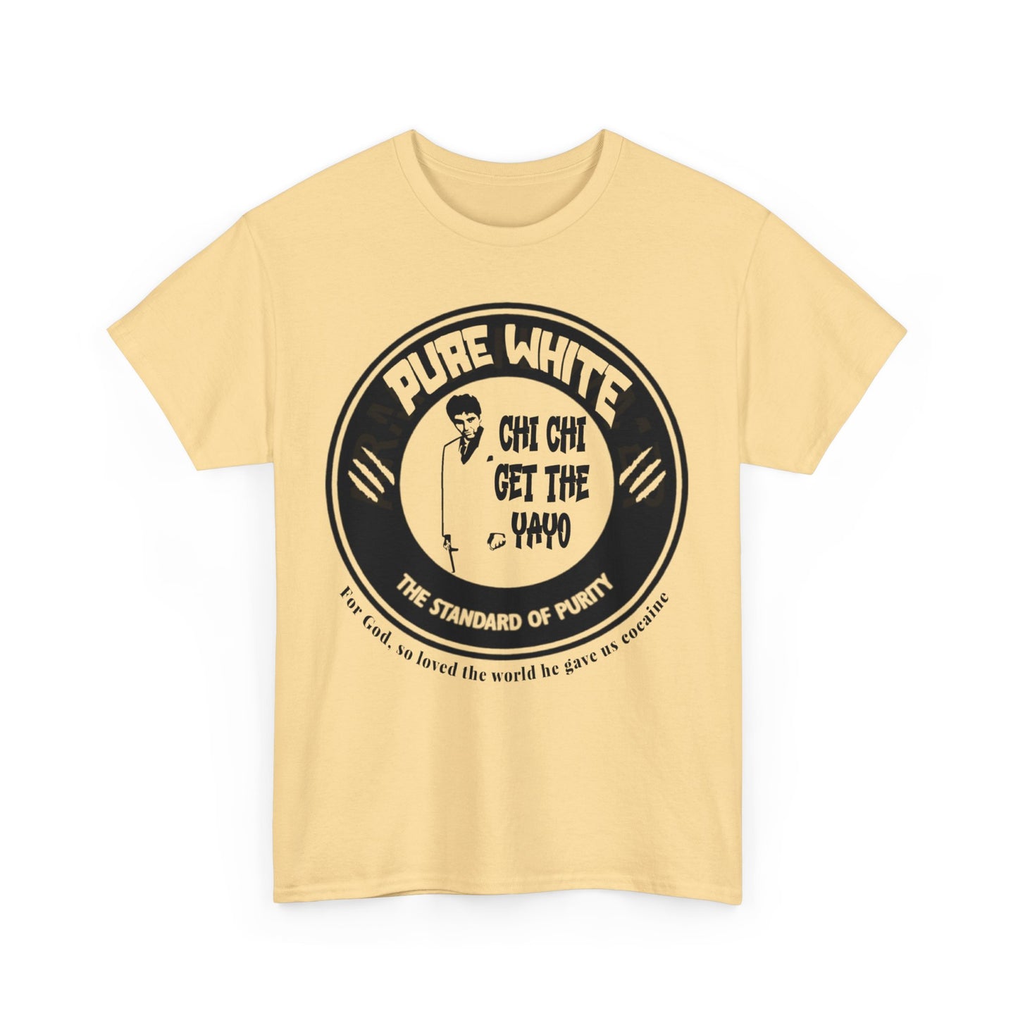 Pure White Street Legend Collection Cotton Tee