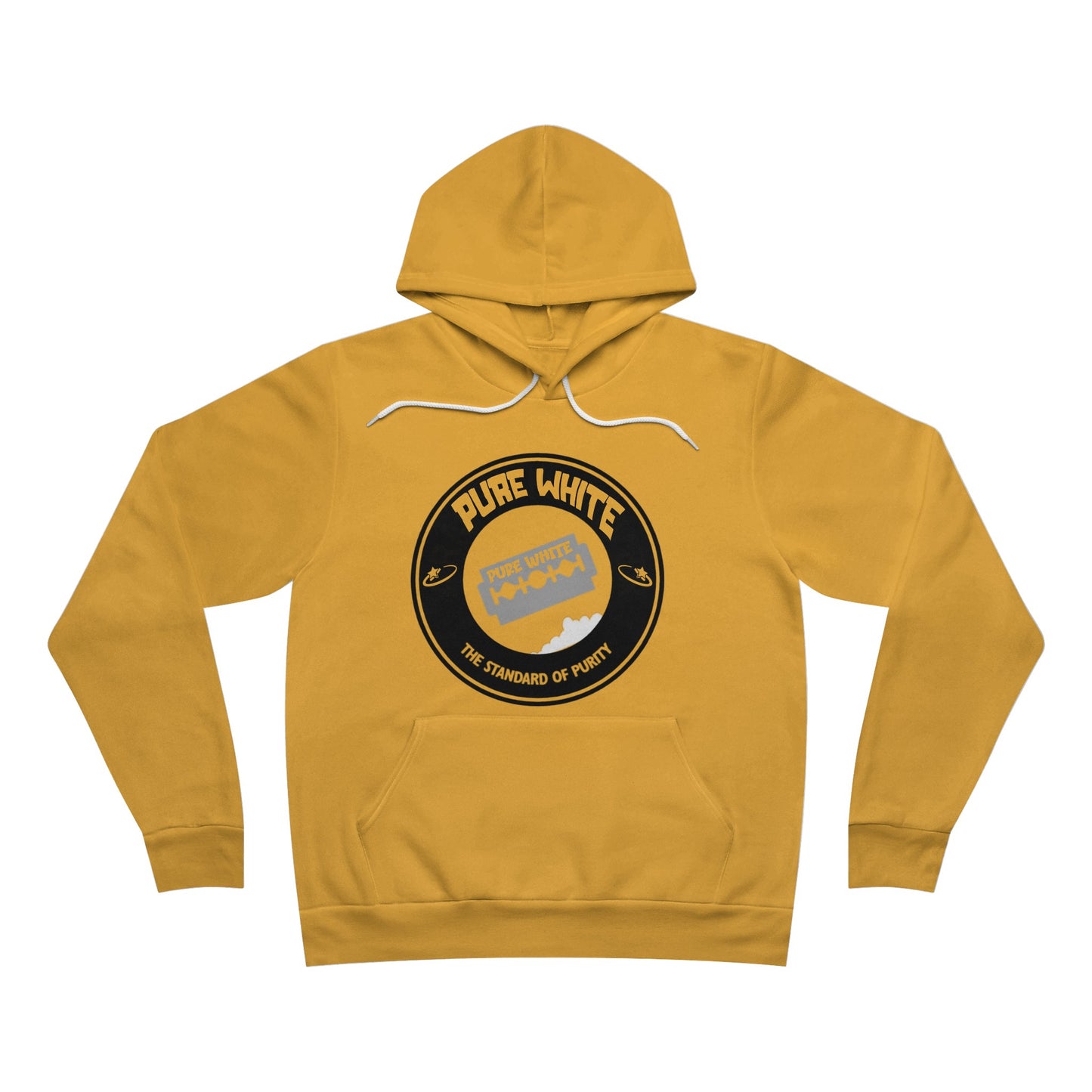 Pure White Collection Unisex Sponge Fleece Pullover Hoodie