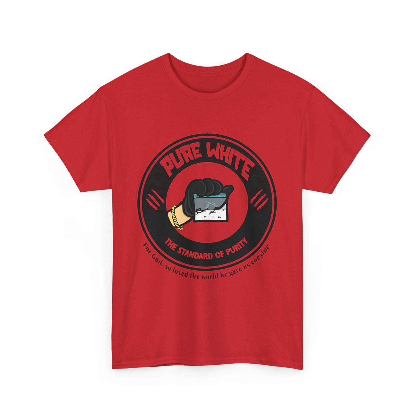 Pure White Street Legend Collection Unisex Heavy Cotton Tee