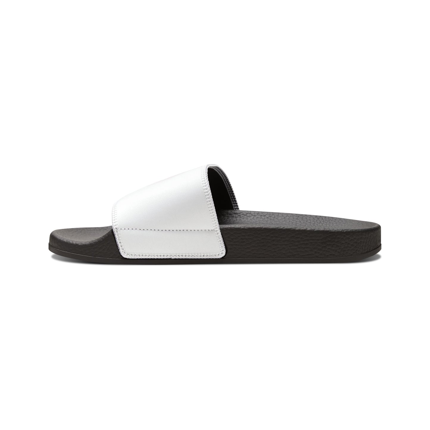 Pure White Men's Removable-Strap Sandals